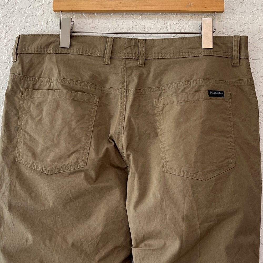 Columbia Men’s Regular Fit Quick Dry Outdoor Khaki Pants 38x30 - Picture 6 of 11